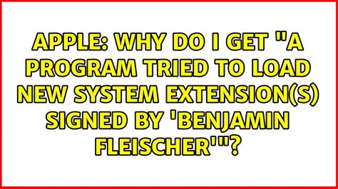 Sep 27, 2022 System Extension Blocked A program tried to load new system extension (s) signed by "LogMeIn, Inc. . A program tried to load new system extension s